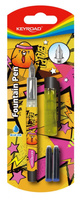 Pióro wieczne KEYROAD 2 naboje blister 1szt.mix