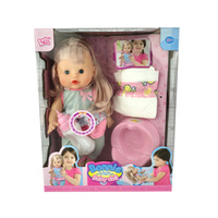 Lalka Pije I Sika Interaktywna Na Baterie W Pudełku Dla Dzieci Prezent