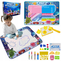 Zestaw Do Malowania Wodą Water Printing Map Magiczna Mapa Prezent Dla Dziec