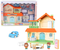 Domek Dla Lalek Willa Z Akcesoriami Duży Zestaw Zabawka Prezent Dziewczynka