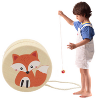 JOJO YOYO DREWNIANE ZWIERZĄTKO GRA ZRĘCZNOŚCIOWA 