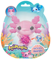 Animagic zabawka interaktywna Axolotl różowy