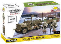 Historical Collection Willys MB&trailer Cobi