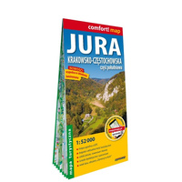 Jura Krakowsko-Częstochowska 2 cz. Południowa mapa turystyczna 1:52 000 laminat 2024