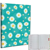 Kalendarz 2026 A5 tygodniowy notatka Stokrotki 2