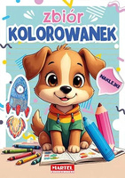 Zbiór kolorowanek z naklejkami