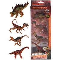 Dinozaury figurki zabawki dla dzieci zestaw 4 sztuki edukacyjne