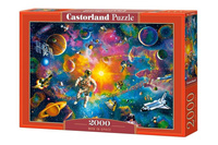 Puzzle 2000 Man in Space CASTOR Castorland