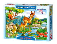 Puzzle 20 maxi - Bambi CASTOR Castorland