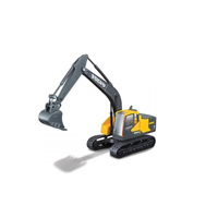 Volvo EC220E Excavator Yellow/Grey 1:50 BBURAGO BBurago