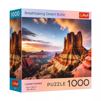 Puzzle 1000 USA Colection Breathtaking Desert Butte