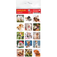 Naklejki. Pieski 01
