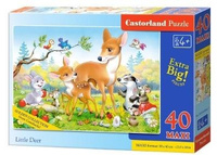 Puzzle 40 maxi - Little Deer CASTOR Castorland