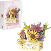 Klocki Kosz Z Kwiatami El. 1263 Kreatywne Zabawki Prezent Dziewczynka