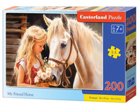 Puzzle 200 My Friend Horse CASTOR Castorland