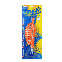 Instrument muzyczny trąbka zabawka edukacyjna dla dzieci na blistrze