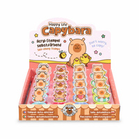 Pieczątka Kapibara samotuszująca akrylowa 1szt.mix