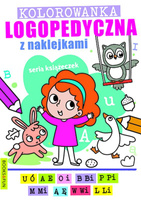Kolorowanka logopedyczna z naklejkami 1