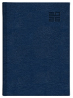 Kalendarz 2026 A5 dzienny Alumnium Standard granat