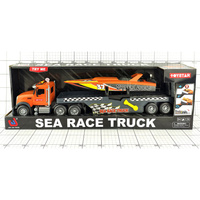 CIĘŻARÓWKA-LAWETA+MOTORÓWKA ŚW./DŹW.