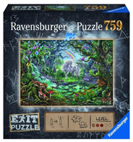 Puzzle 759 EXIT Jednorożec Ravensburger
