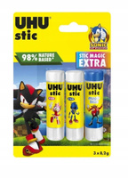 Klej w sztyfcie Minecraft UHU 3 x 8,2g blister