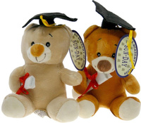 Maskotka Miś Absolwent 12cm MIX Sun-Day