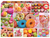 Puzzle 500 Słodycze 112785