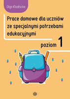 Prace domowe dla uczniów ze specjalnymi potrzebami edukacyjnymi poziom 1