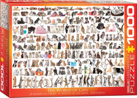 Puzzle 1000 The World of Cats 6000-0580