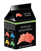 Hodowla kryształów czerwone