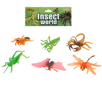 Zabawki owady edukacyjne 6 sztuk realistyczne figurki dla dzieci