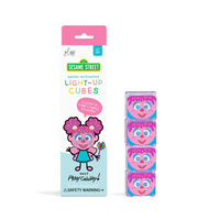 Kostki sensoryczne świecące w wodzie zmieniające kolor Abby Ulica Sezamkowa