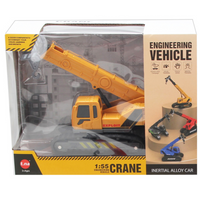 Dźwig metalowy zabawka edukacyjna realistyczny model dla dzieci