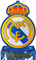 Lampka 3D z budzikiem z hymnem HALA MADRID Real Madrid RM00003