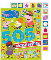 Na dworze z Peppą. Świnka Peppa. 505 naklejek