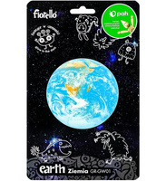 Naklejka fluorescencyjna Ziemia Fiorello 9cm GR-GW01