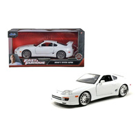 Jada F&F Toyota Supra white 1995 1:24 Jada