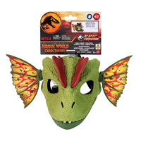 Jurassic World Maska dinozaura Dilophosaurus Mattel