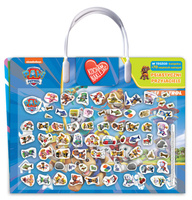 Psiastyczni Przyjaciele. Psi Patrol. Kocham naklejać