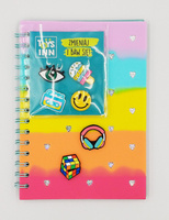 Notes z wpinkami multicolor ToysInn STN 9094