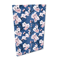 Notes A5 kratka Soft Touch Kwiat Wiśni