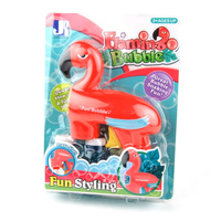 Pistolet do baniek mydlanych zabawka flaming wodoszczelny dla dzieci