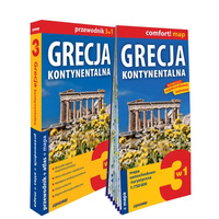 Grecja kontynentalna 3w1 przewodnik + atlas + mapa