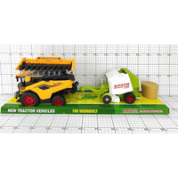 KOMBAJN Z PRZYCZEPĄ POD KLOSZEM