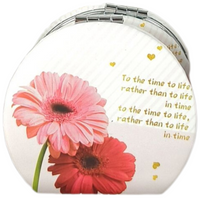 LUSTERKO KOSMETYCZNE ELEGANCKIE PRAKTYCZNE PODRÓŻNE DO TOREBKI MAKIJAŻU