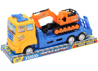 Auto laweta z koparką zabawka dla dzieci rozwijająca kreatywność