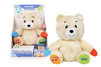 PLUSZOWY MIŚ INTERAKTYWNY E-EDU MASKOTKA PLUSZAK DŹWIĘKI ZABAWKA PO POLSKU 