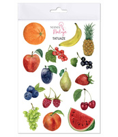 Tatuaże zmywalne Owoce