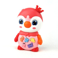 Zabawka pingwin interaktywny z dźwiękami dla dzieci edukacyjna 75 cm